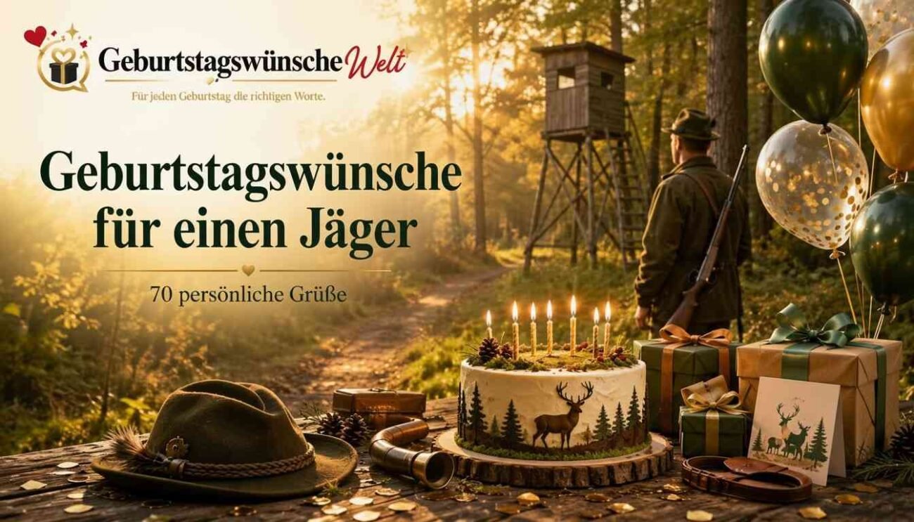 geburtstagswünsche für einen jäger