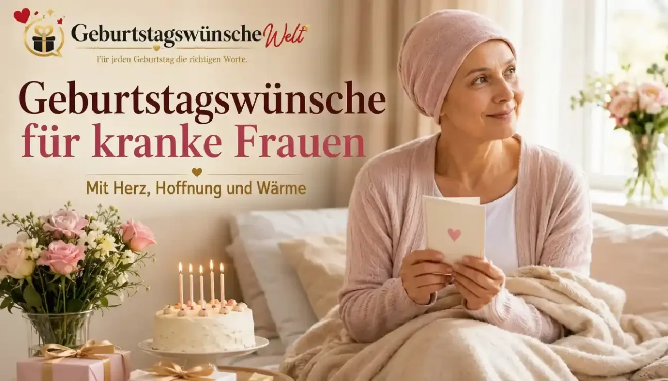 geburtstagswünsche für kranke frauen
